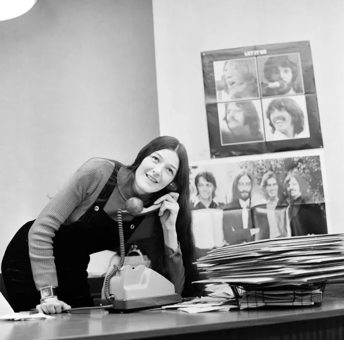 Framed Print : Freda Kelly, 26, The Beatles Official Fan Club Secretary
