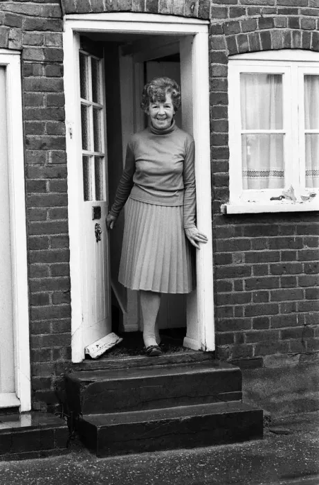 Framed Print : Freda Parkinson, mother of TVs Michael Parkinson. February 1981