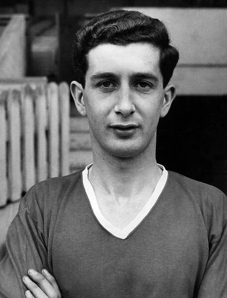 Freddie Goodwin, Manchester United wing-half. November 1958 P012411