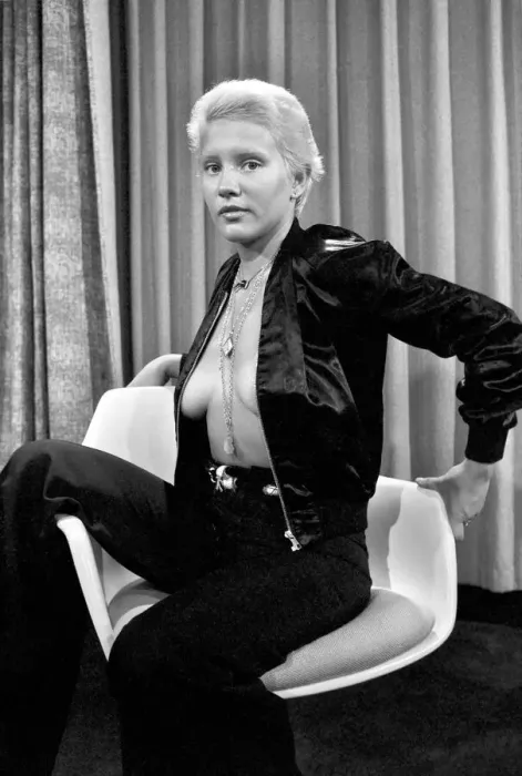 Framed Print : French Actress Annie Bell. March 1975 75-01286-004