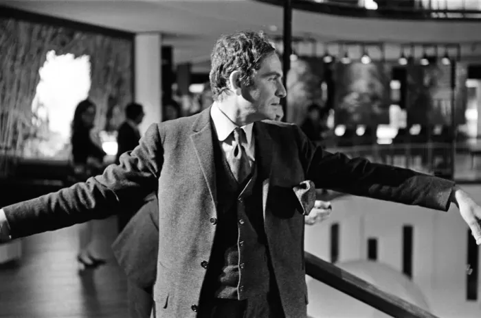 Framed Print : French couturier, Pierre Cardin, at rehearsals for a charity gala he is giving Framed Print : French couturier, Pierre Cardin, at rehearsals for a charity gala he is giving