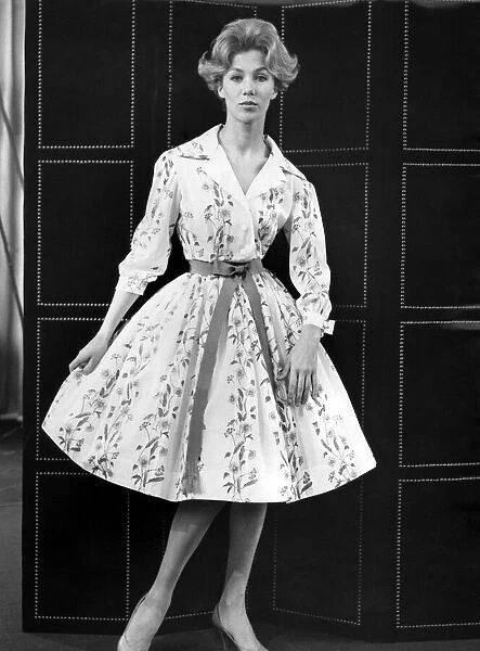 French Fashion. February 1959 P025332