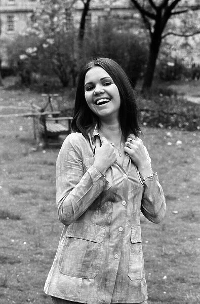 French singer Anne-Marie David, winner of the 1973 Eurovision Song Contest representing