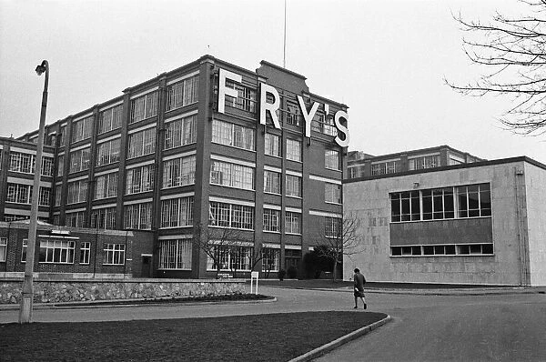 The Frys Chocolate factory at Keynsham 1st March 1967