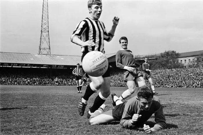 Framed Print : Fulham 1 v. Newcastle 1. 1966 League campaign Fulham Framed Print : Fulham 1 v. Newcastle 1. 1966 League campaign Fulham