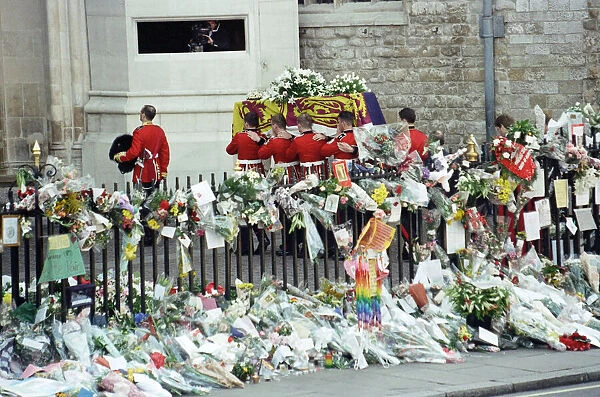 The funeral of Diana, Princess of Wales at Westminster Abbey, London. 6th September 1997