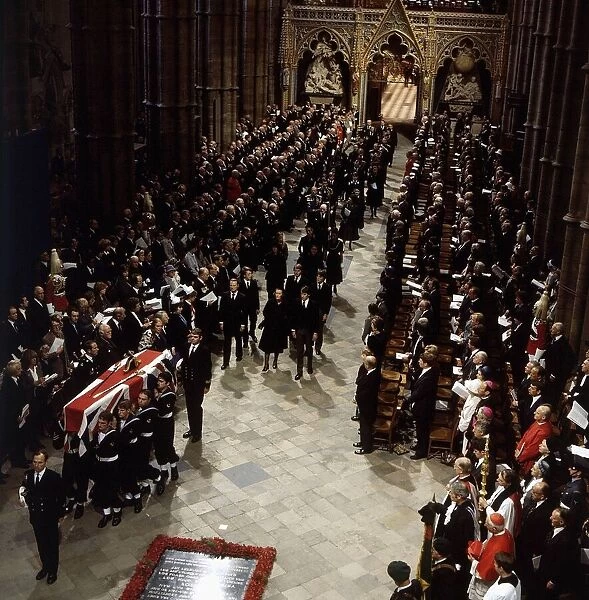 Funeral Of Earl Mountbatten