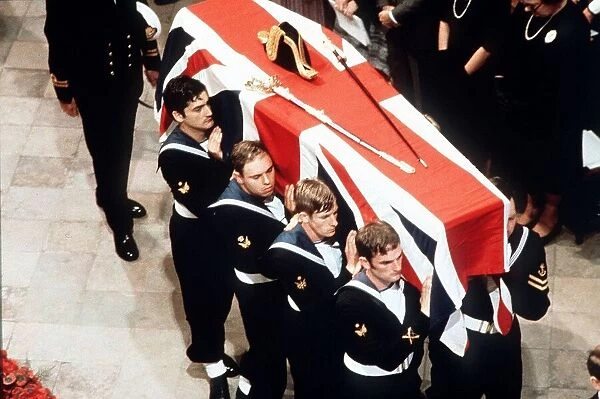 Funeral of Earl Mountbatten September 1979