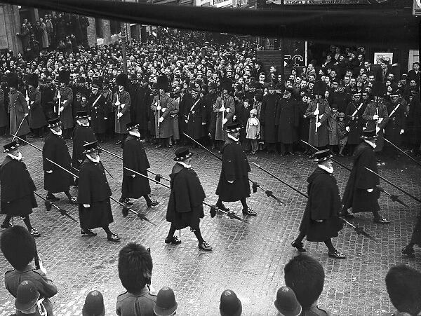 Funeral of King George V 28 feb 1936
