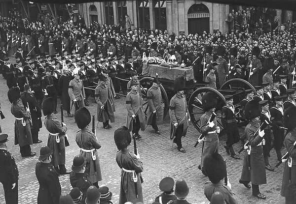 Funeral of King George V January 28th, 1936 King George V was laid to