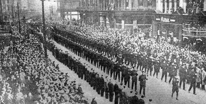 Framed Print : The Funeral Of Lord Edward Carson in Belfast October 1935 The RUC funeral party Framed Print : The Funeral Of Lord Edward Carson in Belfast October 1935 The RUC funeral party