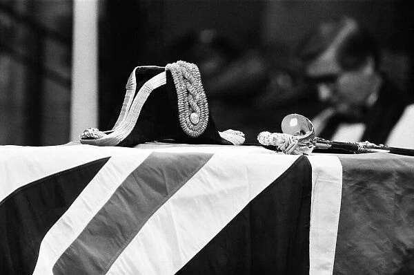The funeral of Louis Mountbatten, 1st Earl Mountbatten of Burma held at Westminster Abbey