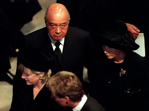 Funeral of Princess Diana, Princess of Wales. Inside Westminster Abbey
