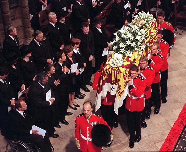 Funeral of Princess Diana, Princess of Wales. Diana