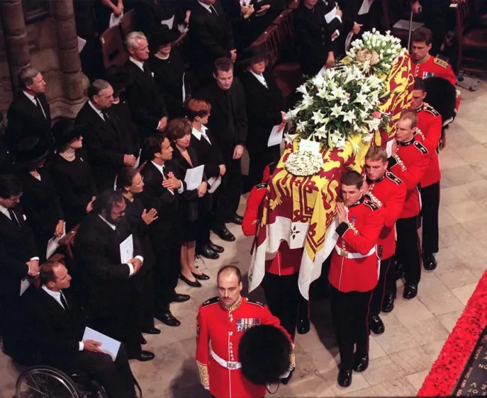 Framed Print : Funeral of Princess Diana, Princess of Wales. Diana Framed Print : Funeral of Princess Diana, Princess of Wales. Diana
