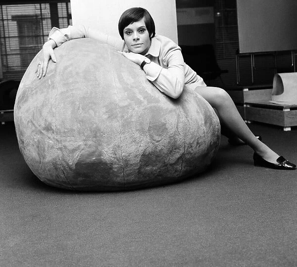 Furniture show at the Design Centre, 2nd January 1967