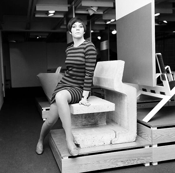 Furniture show at the Design Centre, 2nd January 1967