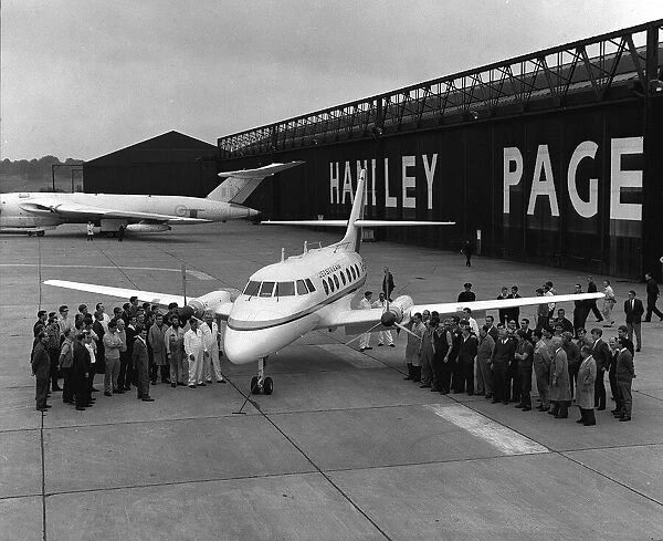 G-ATXH Handley Pages first Jetstream Business Aircraft was rolled