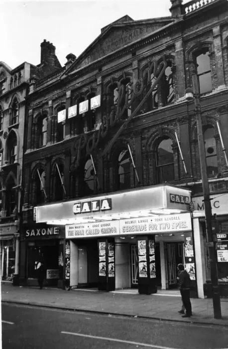 Framed Print : The Gala cinema, St Mary Street, Cardiff. Sept 1968
