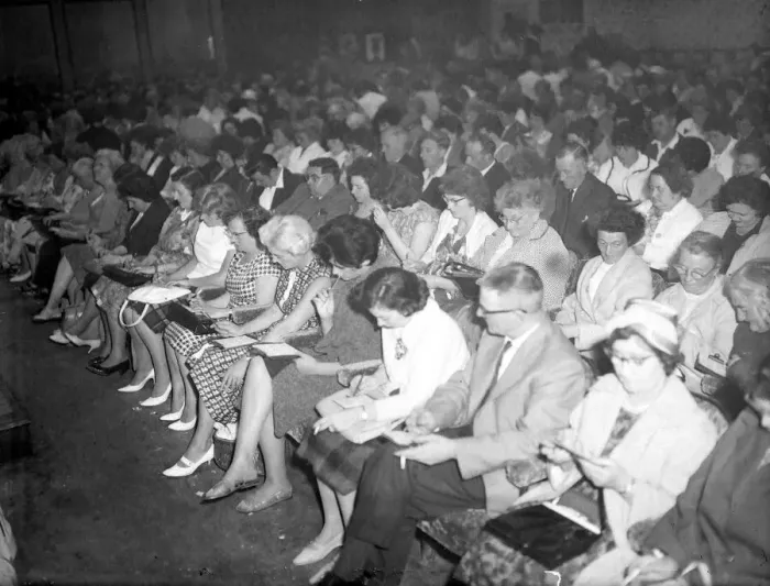 Framed Print : A game of bingo being played at the Rialto casino, Coventry Framed Print : A game of bingo being played at the Rialto casino, Coventry