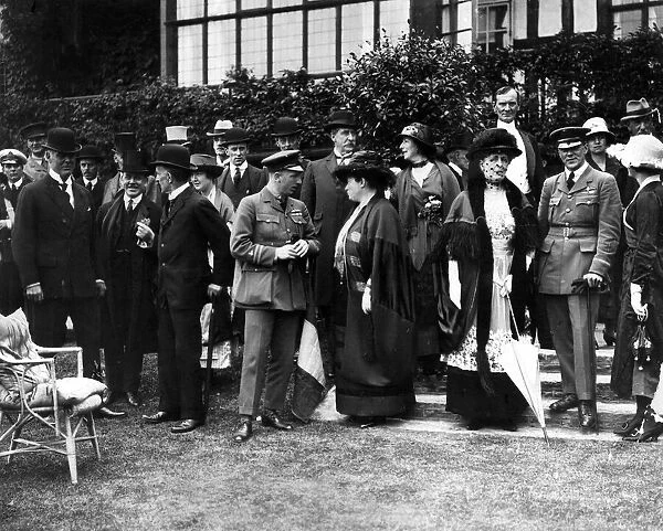 Garden Party for Alcock and Brown June 1919 John Alcock