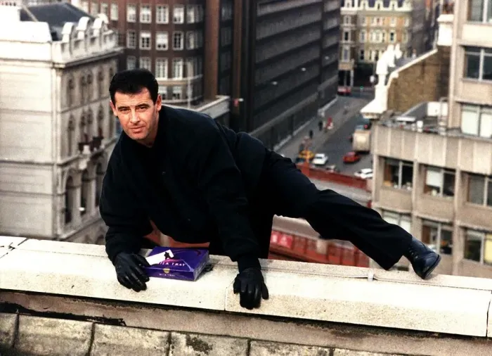 Framed Print : Ged Allan actor from the Cadbury Milk Tray Chocolate television advertisement Dbase