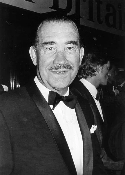 General Adolf Galland German WW2 pilot at the London Premiere of the film '
