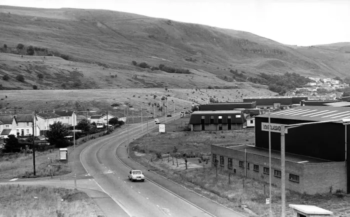 Framed Print : The general area, between Penrebach and Troedyrhiw, where a proposed development Framed Print : The general area, between Penrebach and Troedyrhiw, where a proposed development