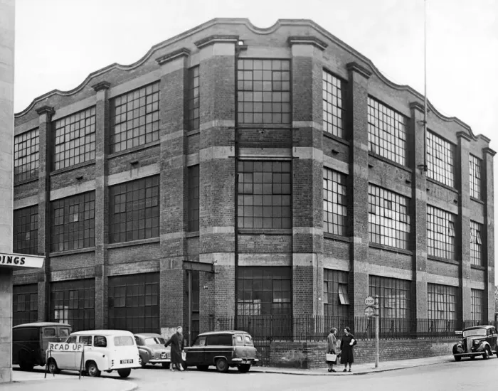 Framed Print : The General Electric building in Queen Victoria Road, Coventry. 30th April 1960 Framed Print : The General Electric building in Queen Victoria Road, Coventry. 30th April 1960
