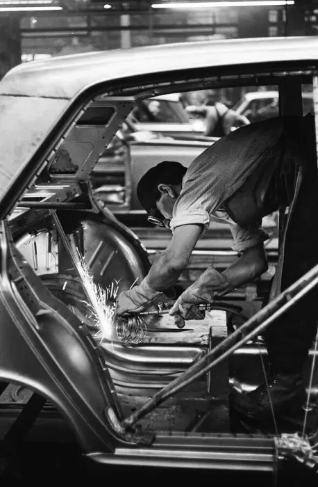 Framed Print : General scenes inside the Ford motor factory in Dagenham Framed Print : General scenes inside the Ford motor factory in Dagenham