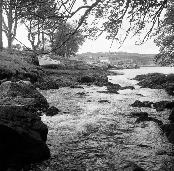 Framed Print : General scenes of Lochinver, a village on the coast in the Assynt district of Sutherland Framed Print : General scenes of Lochinver, a village on the coast in the Assynt district of Sutherland
