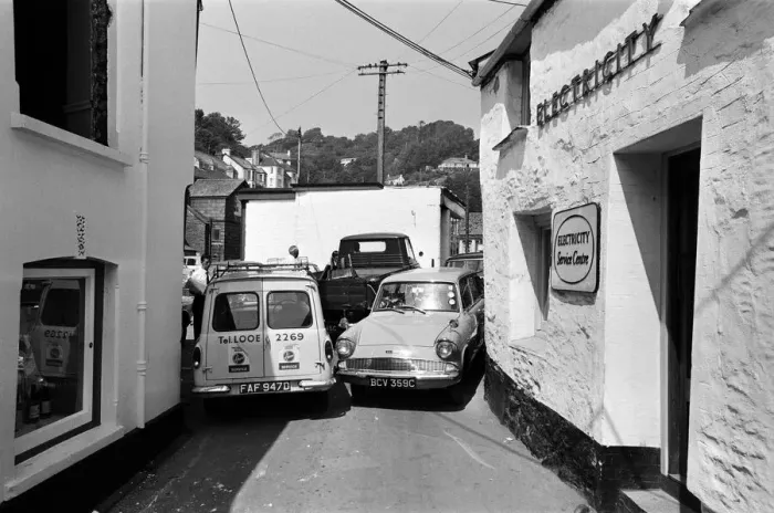 Framed Print : General scenes in Polperro, Cornwall. 13th July 1967 Framed Print : General scenes in Polperro, Cornwall. 13th July 1967