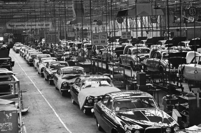 Framed Print : General scenes showing the new Jaguar cars coming off the production line at the plant Framed Print : General scenes showing the new Jaguar cars coming off the production line at the plant