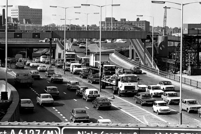 Framed Print : General scenes of traffic scenes in Newcastle - A traffic jam on the Central Motorway Framed Print : General scenes of traffic scenes in Newcastle - A traffic jam on the Central Motorway