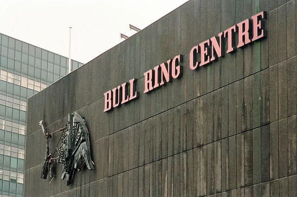 General view of the Bull Ring shopping centre in Birmingham