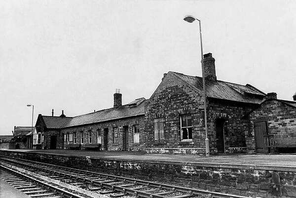 A general view of the disused Walker Station on 18th April 1973