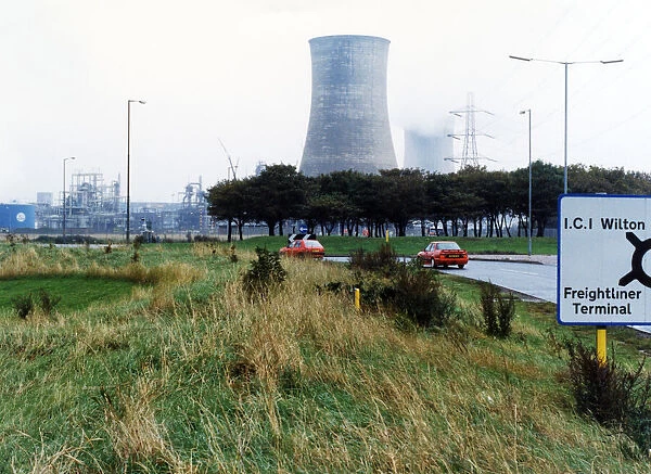 A general view of ICI Wilton, 24th September 1992