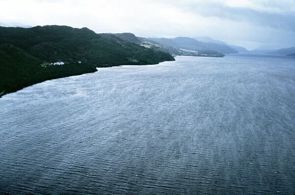 General view of Loch Ness in Scotland