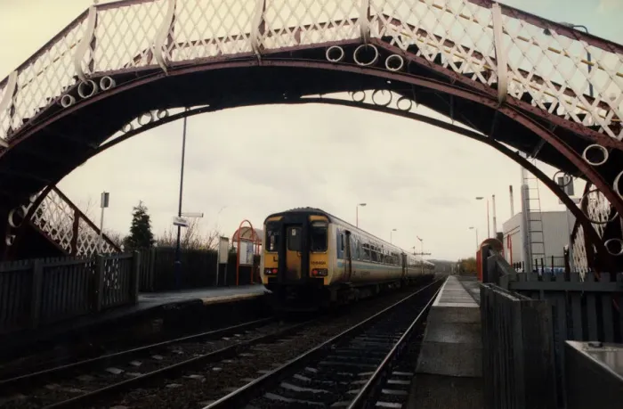 Framed Print : A general view of Prudhoe Railway Station on the Newcastle to Carlisle line on 26th May Framed Print : A general view of Prudhoe Railway Station on the Newcastle to Carlisle line on 26th May