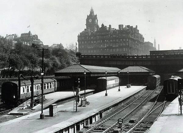 General view of Waverley Station