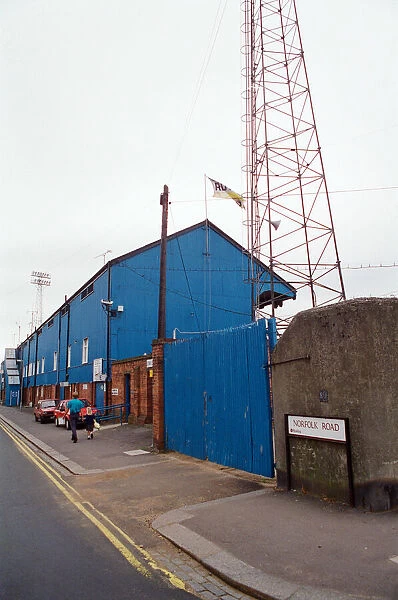 General views of the exterior of Elm Park. 16th June 1992
