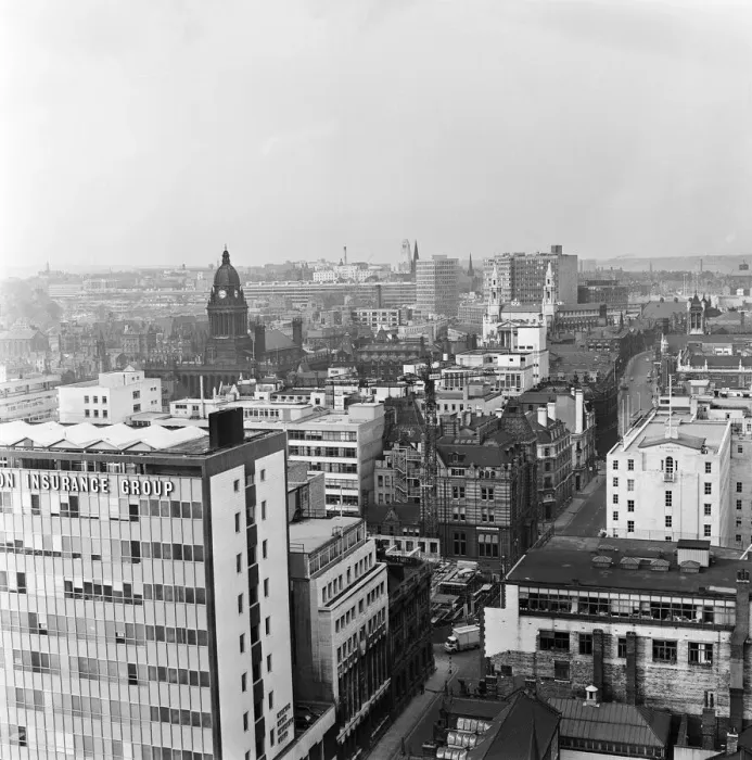 Framed Print : General views of Leeds, South Yorkshire. 13th December 1967 Local Caption Framed Print : General views of Leeds, South Yorkshire. 13th December 1967 Local Caption