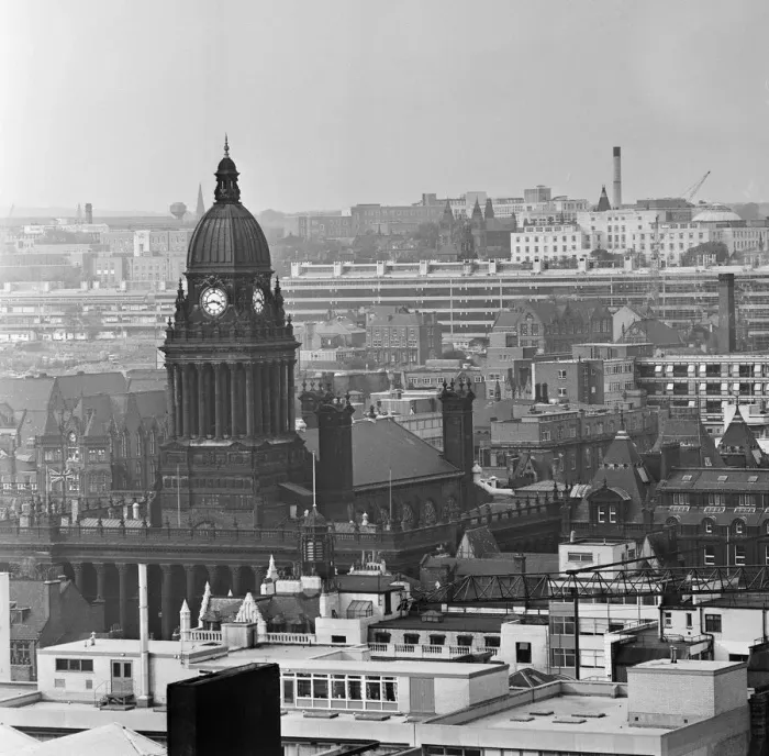 Framed Print : General views of Leeds, South Yorkshire. 13th December 1967 Local Caption