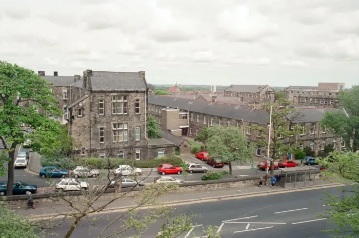 Framed Print : General views of the Newcastle General Hospital. 16th May 1995
