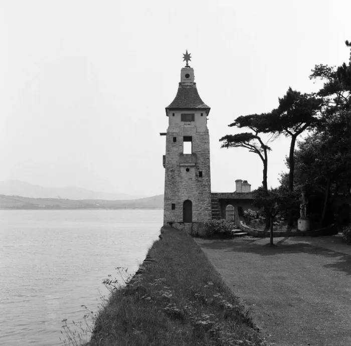Framed Print : General views of Portmeirion, Gwynedd, North Wales. 15th May 1954 Framed Print : General views of Portmeirion, Gwynedd, North Wales. 15th May 1954