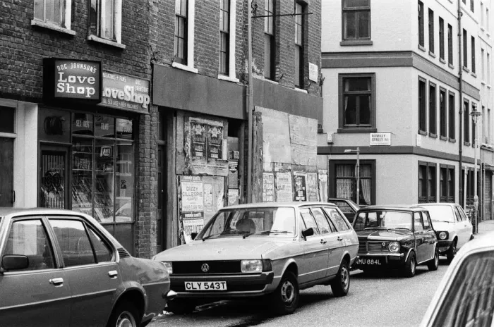 Framed Print : General views of Soho, London. 16th August 1980 Framed Print : General views of Soho, London. 16th August 1980
