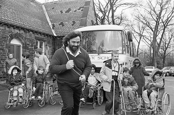 Gentle giant Geoff Capes, the strongest man in the world