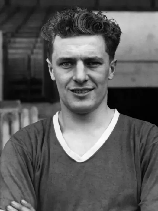 Framed Print : Geoff Bent, Manchester United. F. C. March 1957 P012409 Framed Print : Geoff Bent, Manchester United. F. C. March 1957 P012409