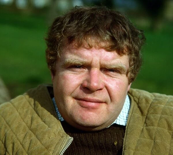 Geoffrey Hughes British actor April 1982