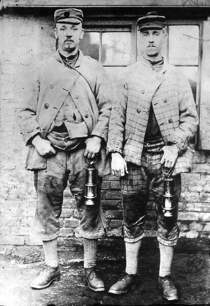Geordie miners at Houghton Spring Pit, 1893